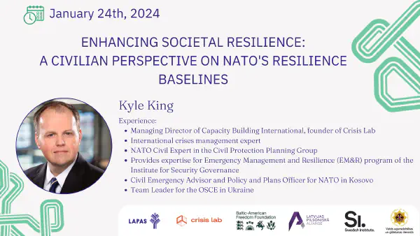 Workshop on society resilience