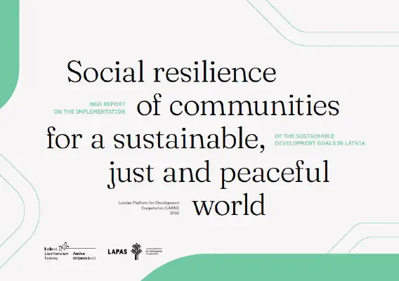 NGO report on the implementation of Sustainable Development Goals in Latvia (2022)