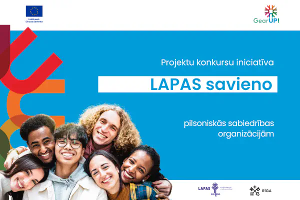 Izsludināts otrais projektu konkurss iniciatīvā “LAPAS savieno” Izsludināts otrais projektu konkurss iniciatīvā “LAPAS savieno”