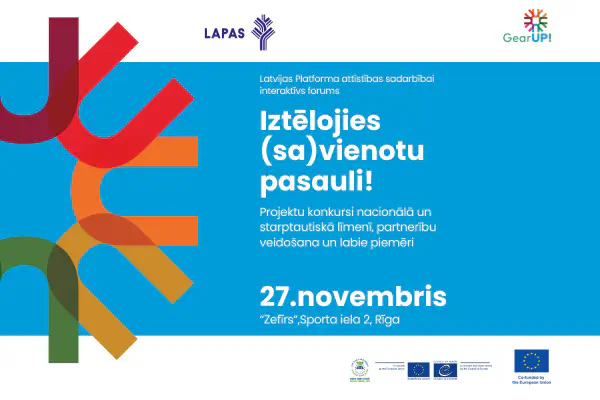 27.11. - finansējums pilsoniskajai sabiedrībai globālo izaicinājumu risināšanai