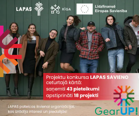 LAPAS savieno! Izvērtēti projektu konkursa ceturtās kārtas projekti!