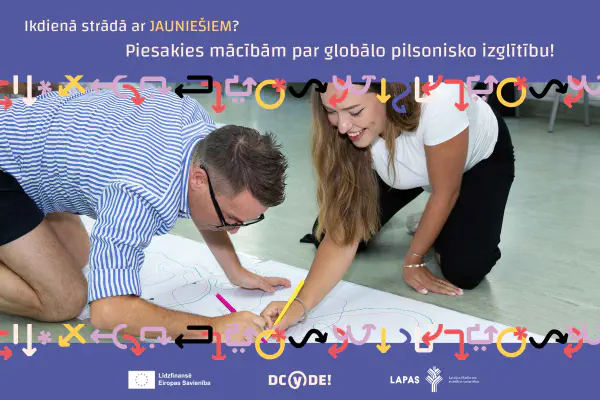 Atvērta pieteikšanās mācībām par globālo pilsonisko izglītību