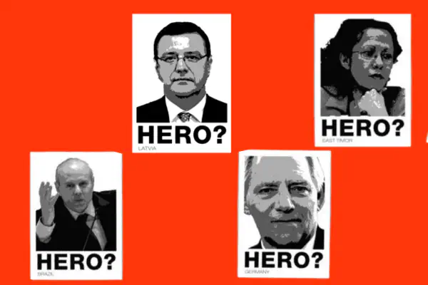 Akcija "HERO?" - aicinājums pasaules finanšu ministriem