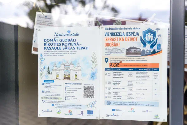 DOMĀT GLOBĀLI. RĪKOTIES KOPIENĀ – PASAULE SĀKAS TEPAT!